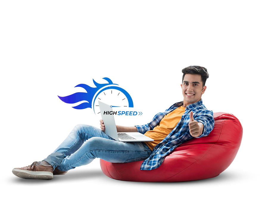 We connect the nation with superfast internet speed